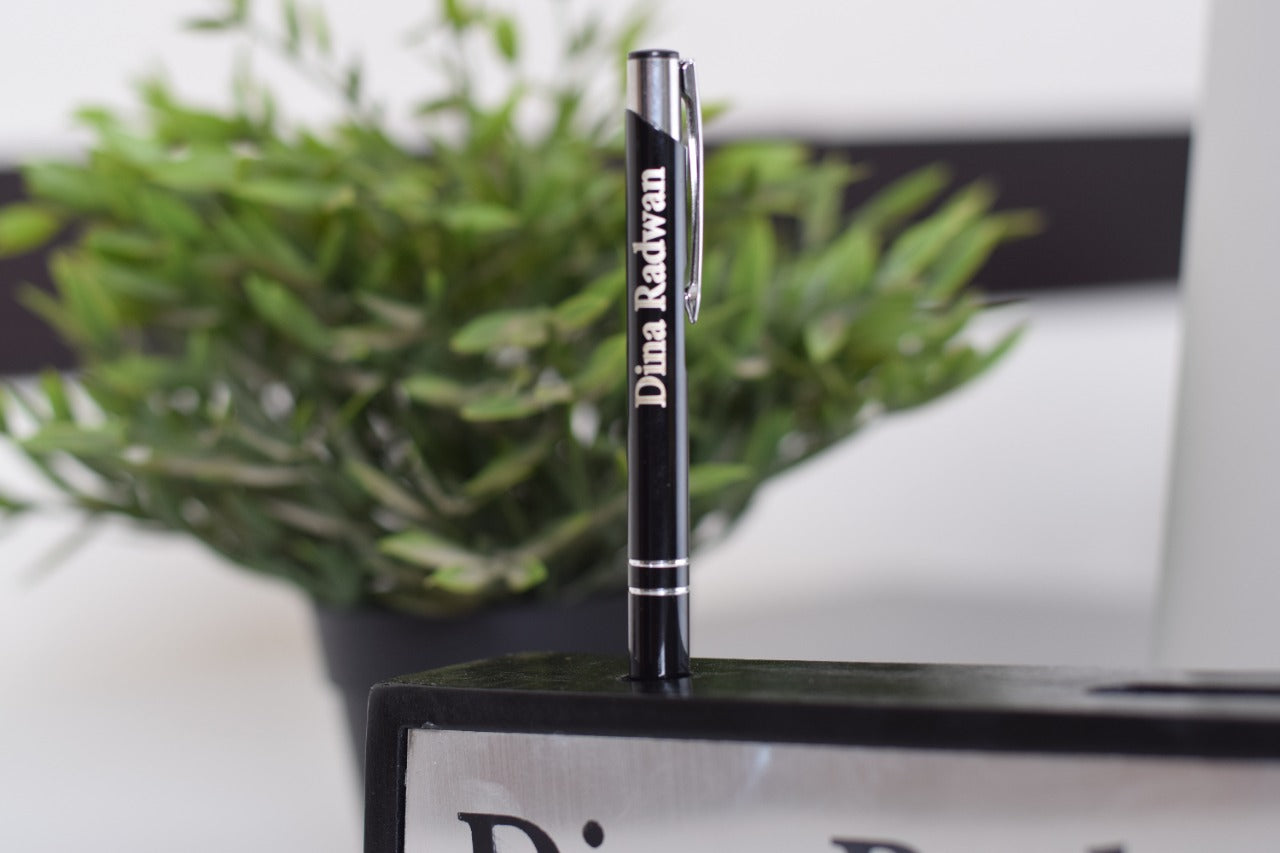 Office Name Arow + metal pen