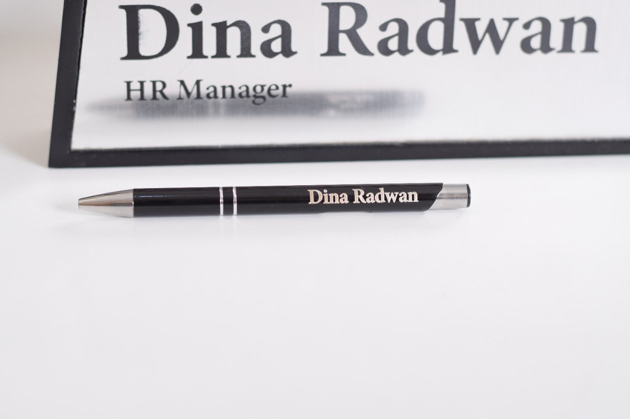 Office Name Arow  + metal pen